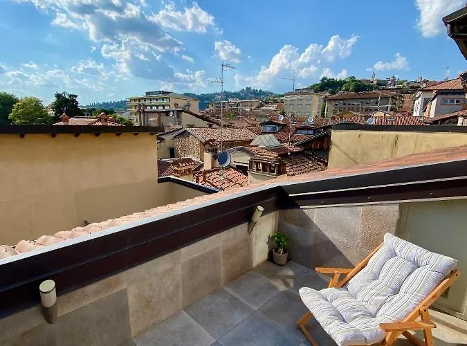 Magic Place Bergamo! Relax Apartment With Terrace In The Heart Of The City